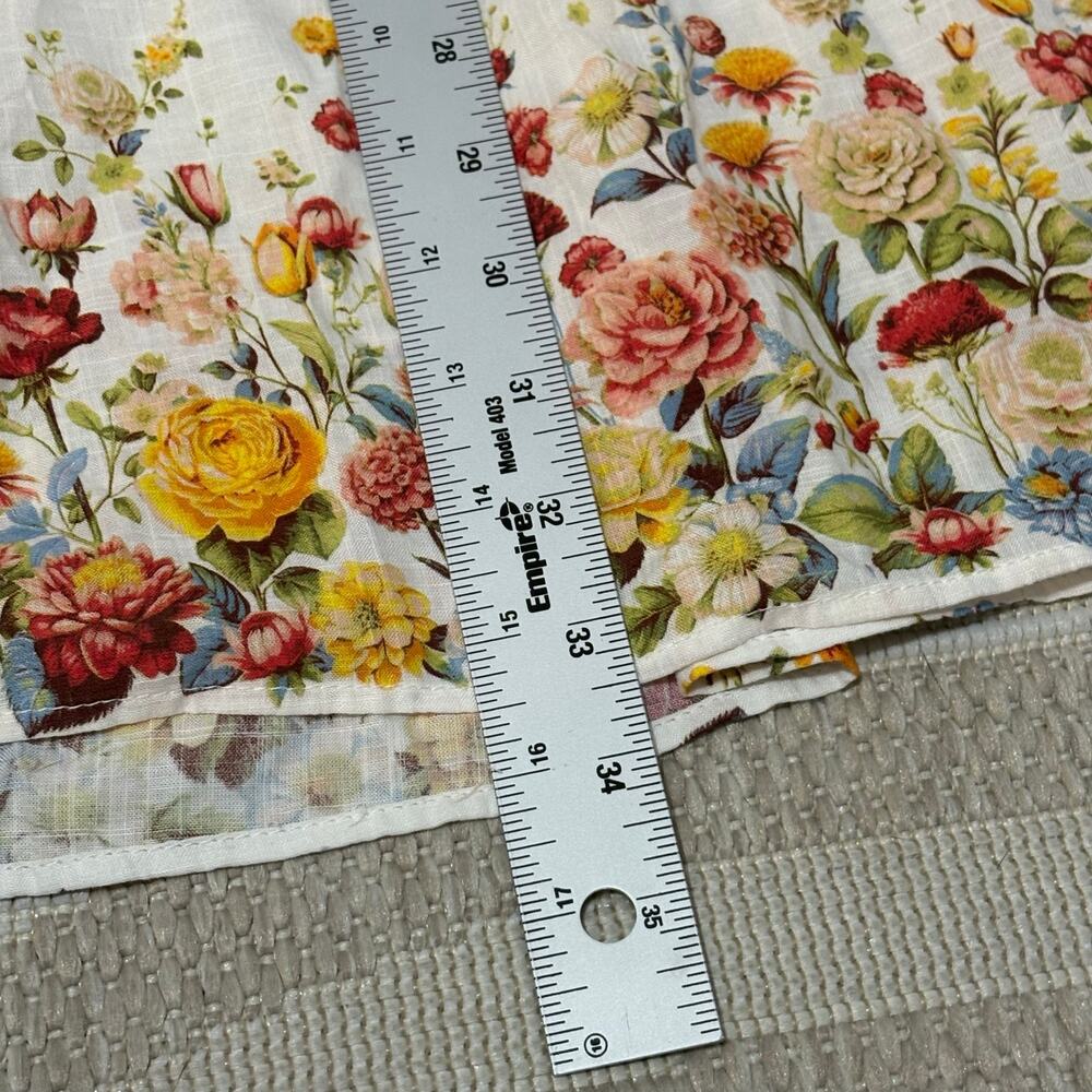 Max Studio Boho Floral AOP XL Maxi Skirt NWT with Lining - Picture 5 of 8